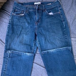 Levi’s dark wash denim jeans